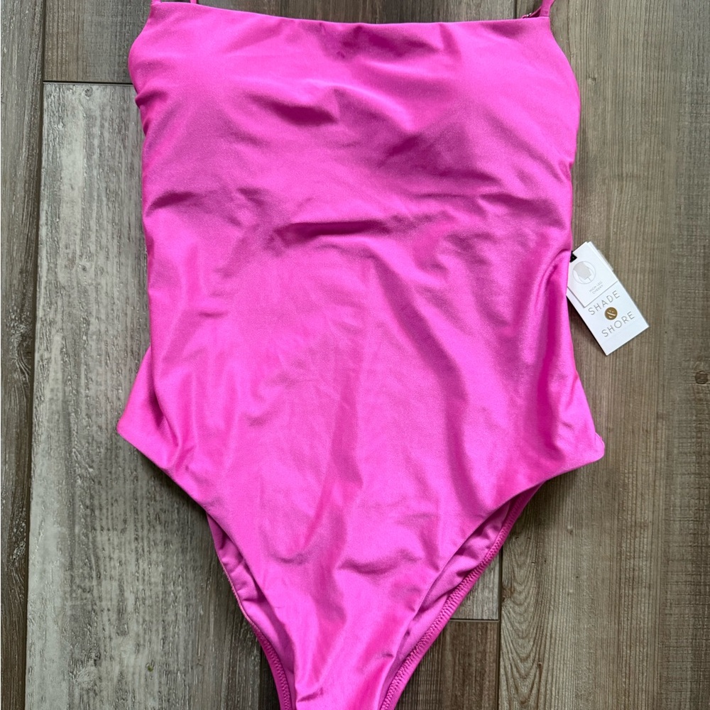Vibrant Pink One-Piece Swimsuit